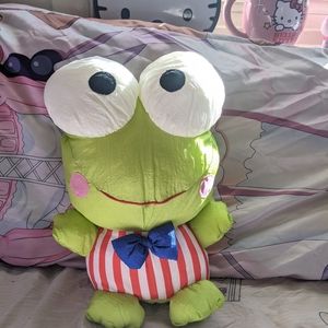 Sanrio Hello Kitty Green Frog Keroppi plush